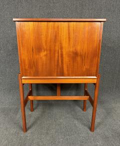 Arne Wahl Iversen Vintage Danish Mid Century Teak Secretary Desk by Arne W Iversen - 3738498