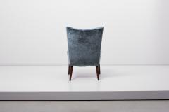 Arno Votteler Pair of Lounge Slipper Chairs by Arno Votteler for Walter Knoll - 1366707