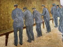 Arnold Aaron Friedman American Scene Depression Era New York City Post Office - 4203515