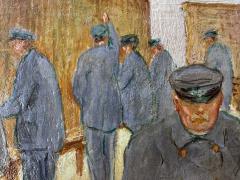 Arnold Aaron Friedman American Scene Depression Era New York City Post Office - 4203517
