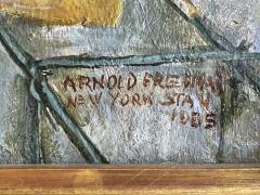 Arnold Friedman Post Office Parcel Post Window Depression Era - 4442763