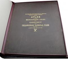 Arnold Hague Atlas to Accompany Monograph XXXII on the Geology of Yellowstone National Park  - 4132081