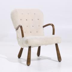 Arnold Madsen Arnold Madsen for Madsen Sch bel Mid Century Danish Clam Chair - 4020133