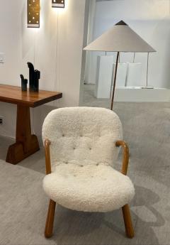 Arnold Madsen Clam Chair by Arnold Madsen for Madsen Schubell Denmark 1940s - 4563142