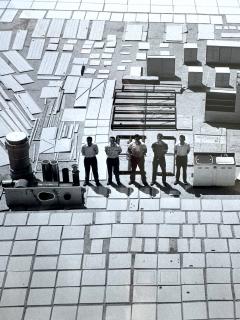 Arnold Newman Lunstrom Prefabricated House 1949 Gelatin silver print Signed titled Dated - 4487833