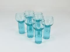 Arnolfo di Cambio 6 Sergio Asti Chameleon Aperitif Drinking Glasses Arnolfo Di Cambio Italy 1970 - 4205332