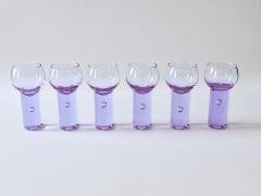 Arnolfo di Cambio 6 Sergio Asti Chameleon Aperitif Drinking Glasses Arnolfo Di Cambio Italy 1970 - 4205335