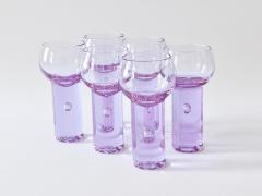 Arnolfo di Cambio 6 Sergio Asti Chameleon Aperitif Drinking Glasses Arnolfo Di Cambio Italy 1970 - 4205360