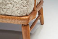 Arnt Lande Arnt Lande attr Pair of Pine Armchairs by M ller Stokke Norway 1940s - 2009417