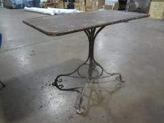 Arras Foundry 19th Century French Iron Garden Table By Arras - 3667782