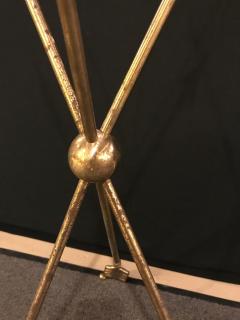 Arrow Form Bronze End Table Base or Pedestal on Tri Pod Legs - 3010994