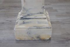 Art D co Large Column in Italian Calacatta Marble - 3122137