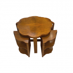 Art D co Walnut Nest Coffe Table - 3979067