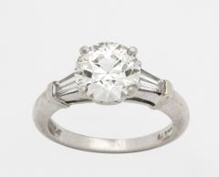 Art Deco 1 98 ct GIA VS2 I Diamond and Platinum Engagement Ring - 770906