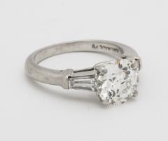 Art Deco 1 98 ct GIA VS2 I Diamond and Platinum Engagement Ring - 770908