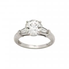 Art Deco 1 98 ct GIA VS2 I Diamond and Platinum Engagement Ring - 772809