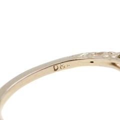 Art Deco 14k White Gold Aquamarine Filigree Ring 2 25ct - 2749894