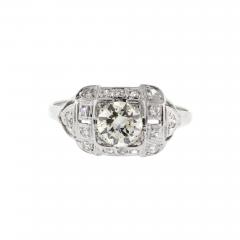 Art Deco 55ct Old European Cut Diamond Ring - 3900685