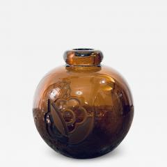 Art Deco Acid Etched Vase By Jean Luce  - 2983232