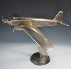 Art Deco Airplane Display Presentation Desk Model Fiat Italy - 1168706