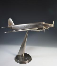 Art Deco Airplane Display Presentation Desk Model Fiat Italy - 1168710