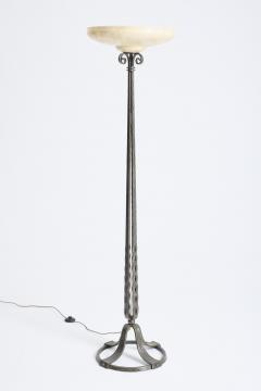 Art Deco Alabaster Floor lamp - 4816991