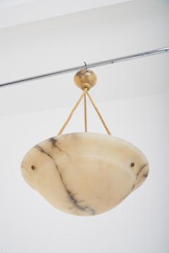 Art Deco Alabaster Hanging Light - 1607429