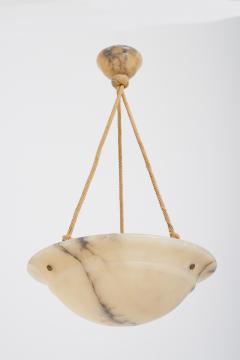 Art Deco Alabaster Hanging Light - 1607430