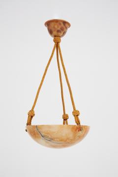Art Deco Alabaster Pendant Light - 1737646