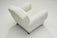 Art Deco Armchair Upholstered in Boucl Europe ca 1930s - 3612972