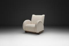 Art Deco Armchair with Round Armrests Denmark 1930s - 4603791