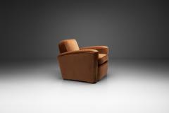 Art Deco Armchair with Wood Detailing Europe first half of the 20th Century - 4555936