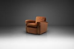 Art Deco Armchair with Wood Detailing Europe first half of the 20th Century - 4561839