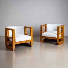 Art Deco Armchairs France 1940s - 4441436