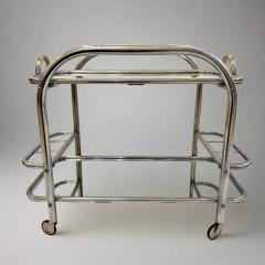 Art Deco Bar Cart Designed by Robert Mallet Stevens France 1930s - 4449849