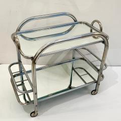 Art Deco Bar Cart Designed by Robert Mallet Stevens France 1930s - 4449850