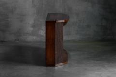 Art Deco Bar Console with Mirrored Doors Italy 1940s - 4577866