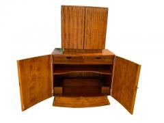 Art Deco Bar or Drinks Cabinet Ash Veneer England circa 1930 - 1576686