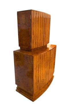 Art Deco Bar or Drinks Cabinet Ash Veneer England circa 1930 - 1576689