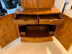 Art Deco Bar or Drinks Cabinet Ash Veneer England circa 1930 - 1576708