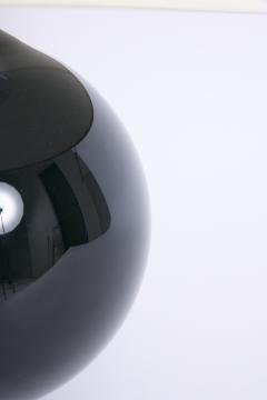 Art Deco Black Glass Table Lamp - 4500303