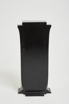 Art Deco Black Lacquer Pedestal - 2568414