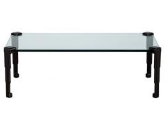 Art Deco Black Lacquered Coffee Table - 2681037