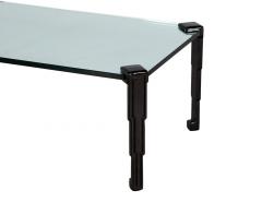 Art Deco Black Lacquered Coffee Table - 2681038