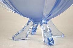 Art Deco Blue Glass Bowl Austria circa 1920 - 3657942