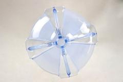 Art Deco Blue Glass Bowl Austria circa 1920 - 3657946