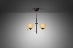 Art Deco Brass Hanging Lamp Europe First half of the 20th Century - 4374906