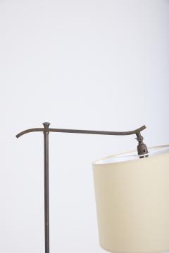 Art Deco Brass Reading Floor Lamp - 4703241