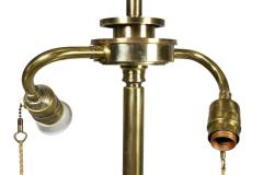 Art Deco Brass and Bakelite Floor Lamp - 3786389