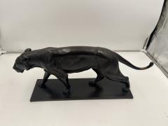 Art Deco Bronze Sculpture of a Lioness by Ch Aeckerlin Germany circa 1930 - 3567787
